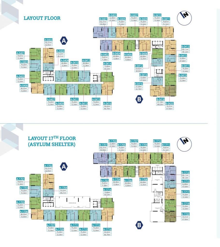 Layout of apartment