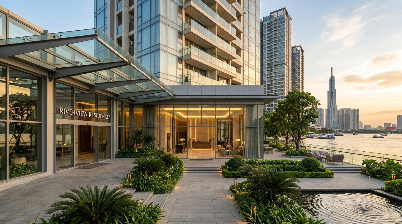 Contact Apartment.vn office at Saigon Pearl Ho Chi Minh City