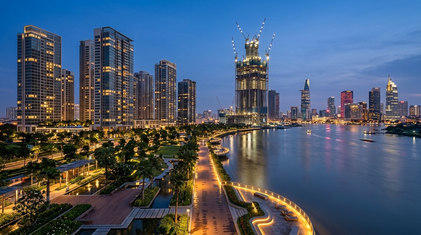 Empire City Thu Thiem for rent apartment towers
