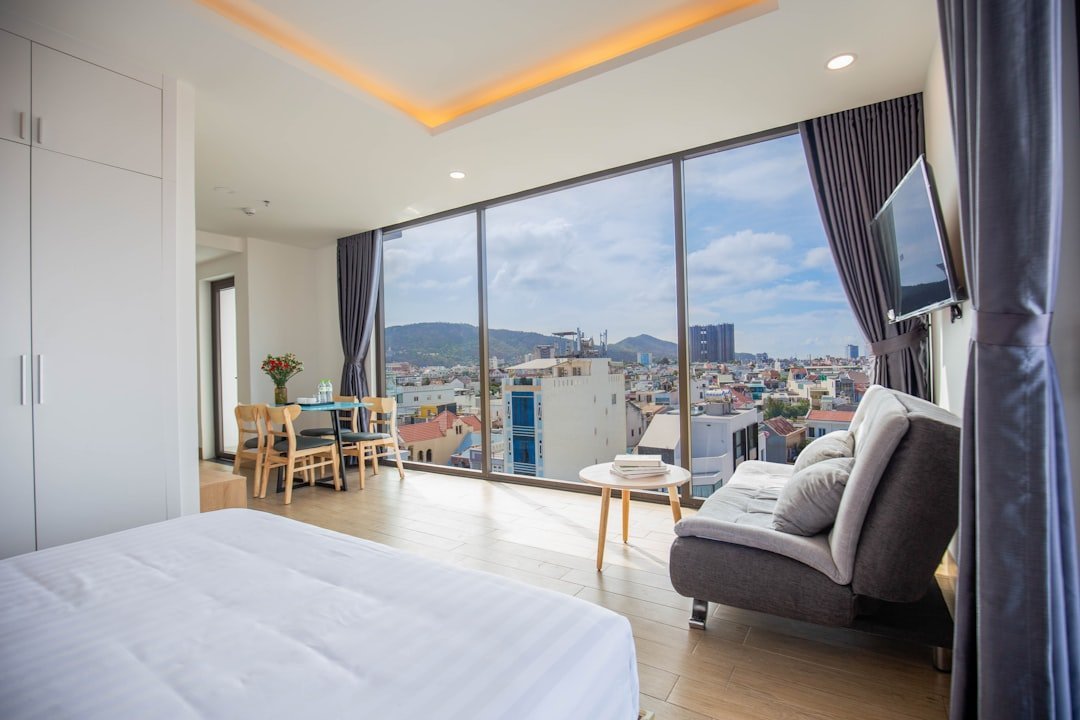 Furnished bedroom in apartment rental in Vietnam