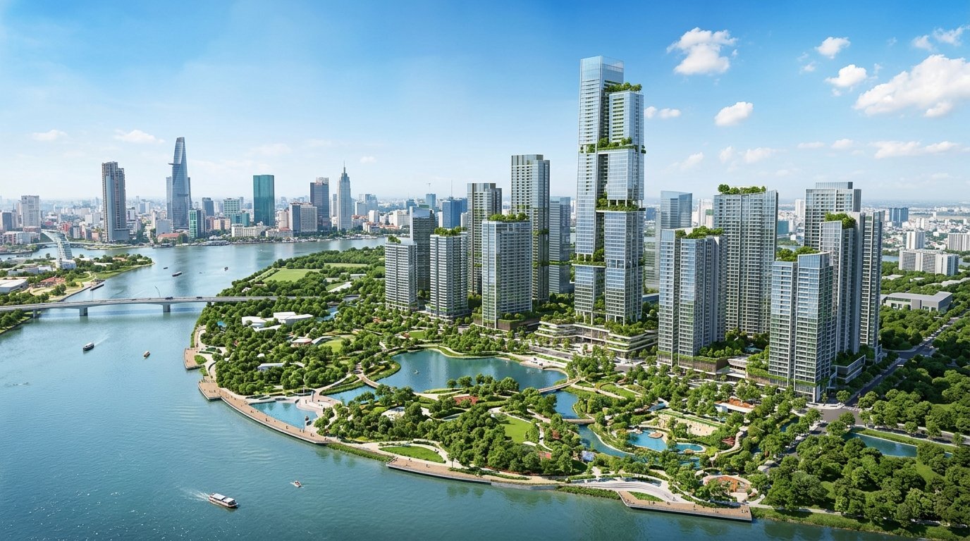 Lotte Eco Smart City Thu Thiem Apartment for Sale, Ho Chi Minh City