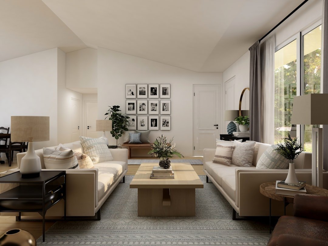 Sunwah Pearl apartment living room interior Binh Thanh