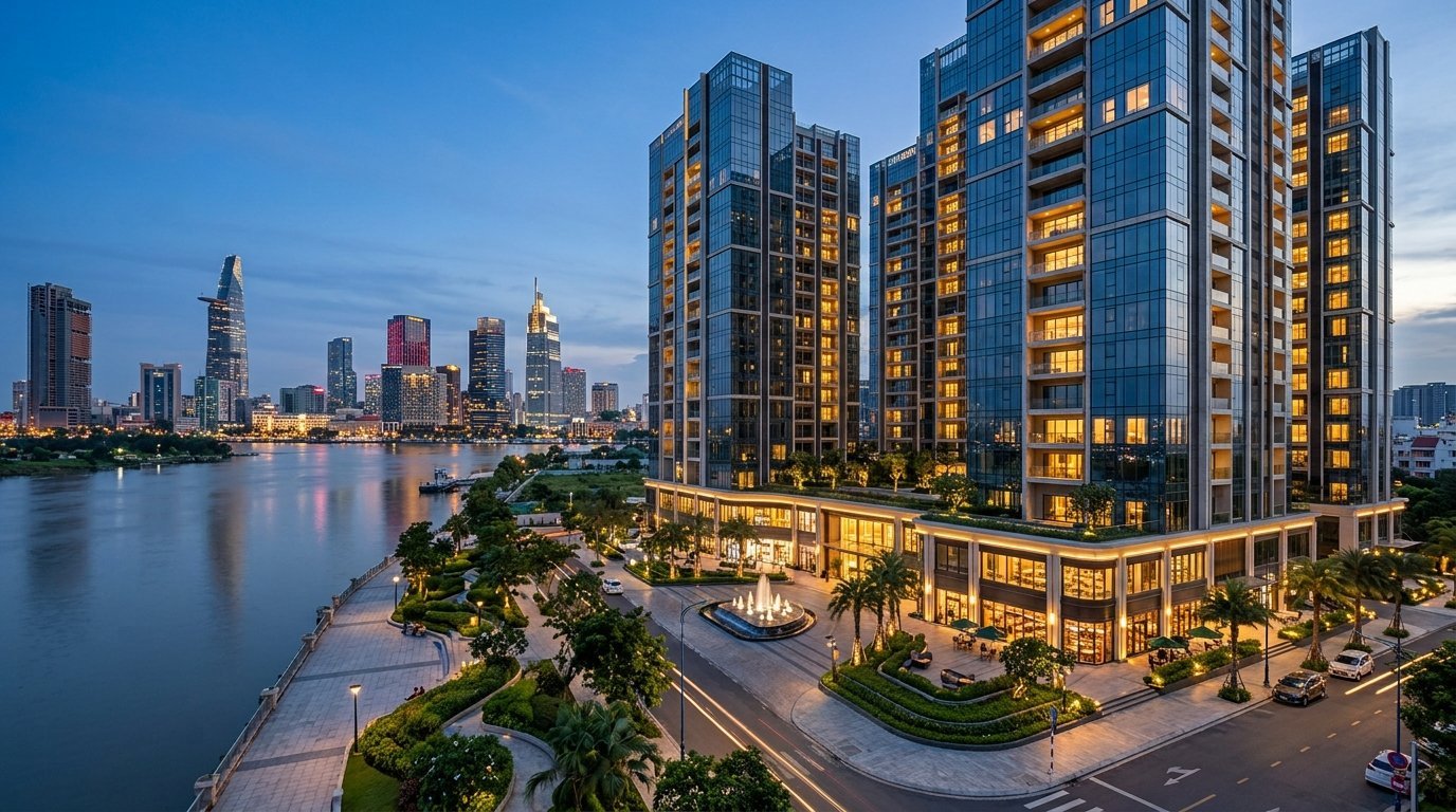 The Metropole Thu Thiem for rent luxury apartment towers