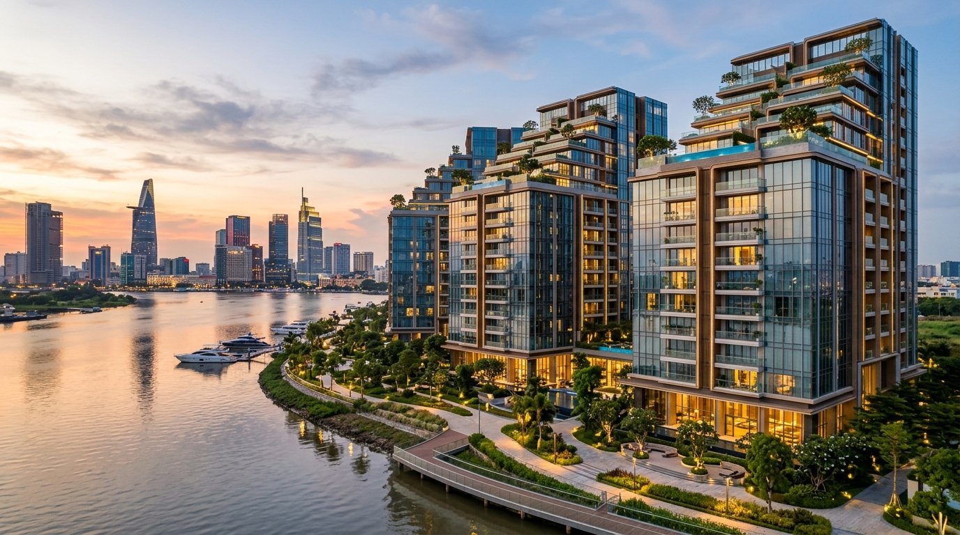 The River Thu Thiem Apartment for Rent and Sale, Ho Chi Minh City
