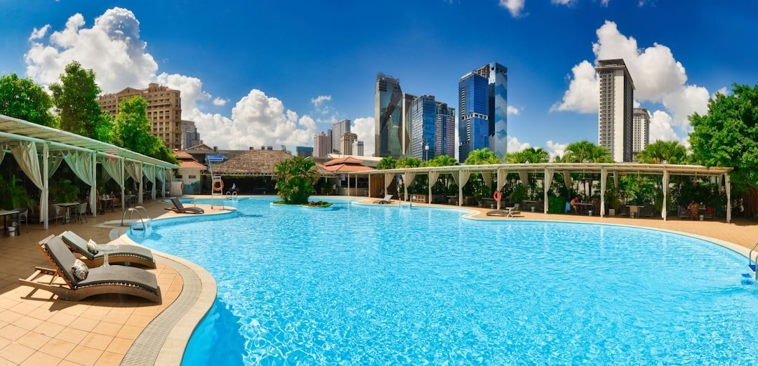 The River Thu Thiem for rent swimming pool amenity