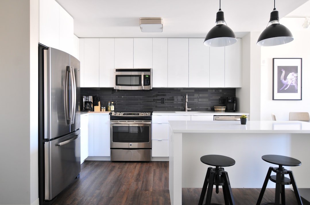 Thu Thiem Zeit for rent modern kitchen interior