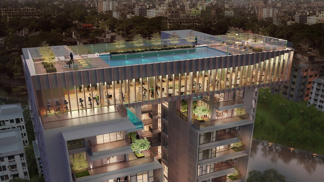 Thu Thiem Zeit for rent rooftop amenities