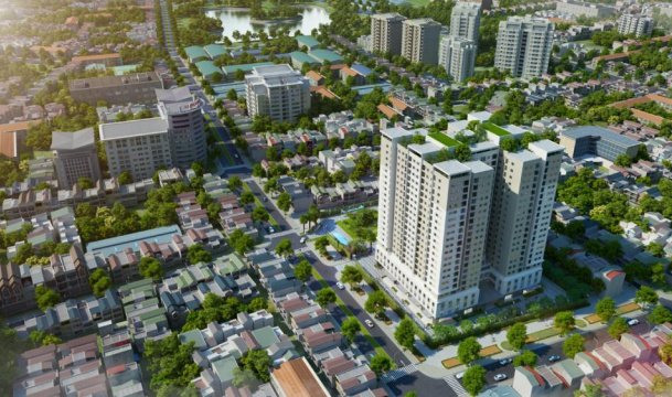 HUD3 Nguyen Duc Canh apartment project rendering in Hanoi