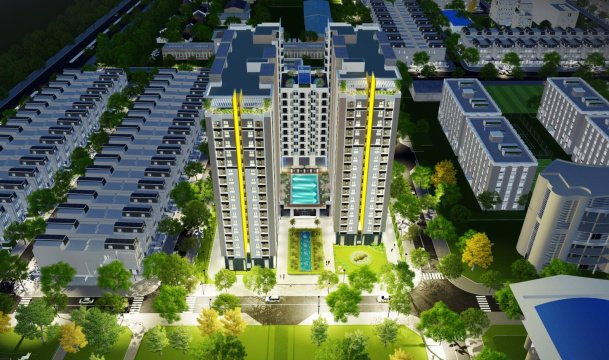 Osimi Phu My apartment development in Ho Chi Minh City