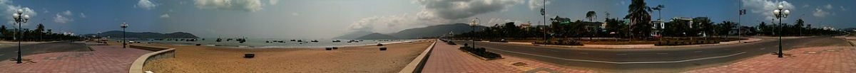 Coastal road in Quy Nhon