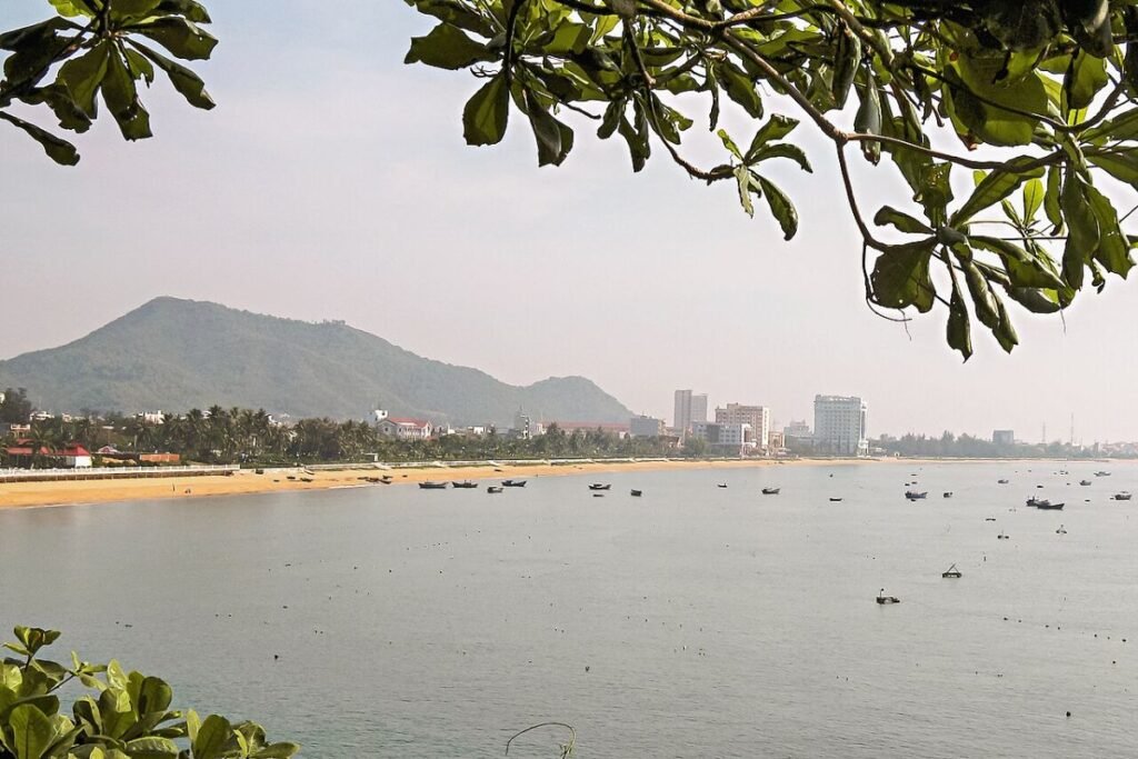 Quy Nhon bay and the city