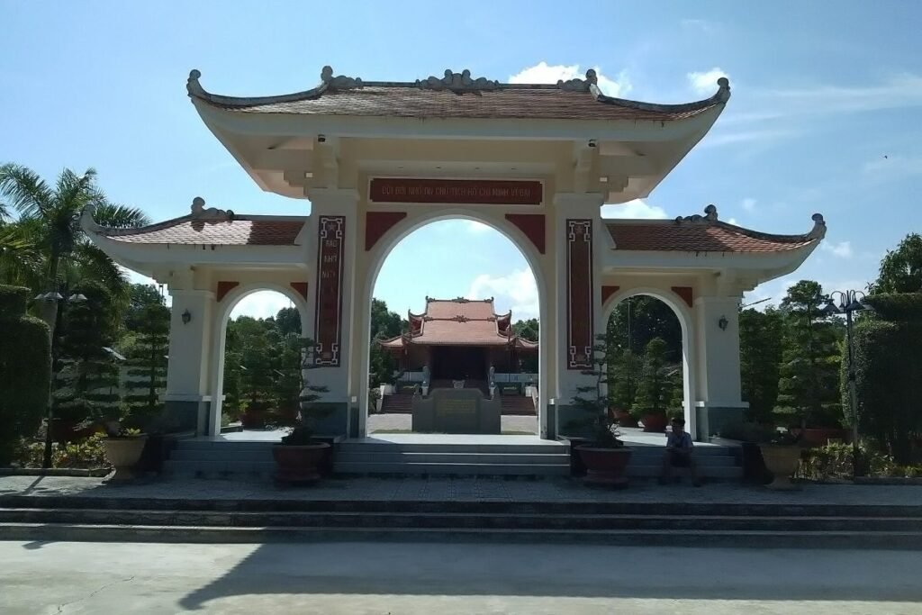 The Ho Chi Minh temple in Ca Mau city