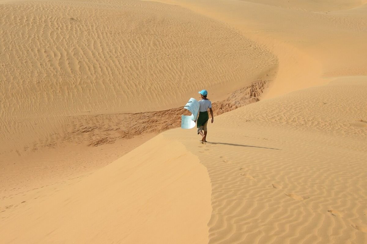 Sand dunes at Mui Ne