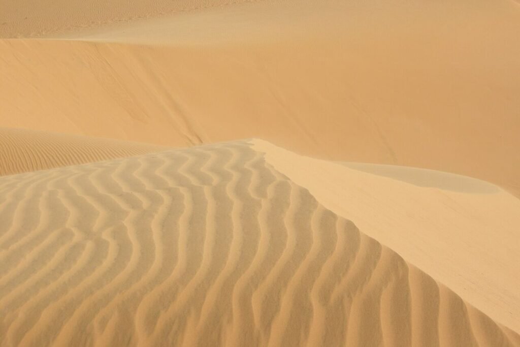 Ripples on the Mui Ne dunes