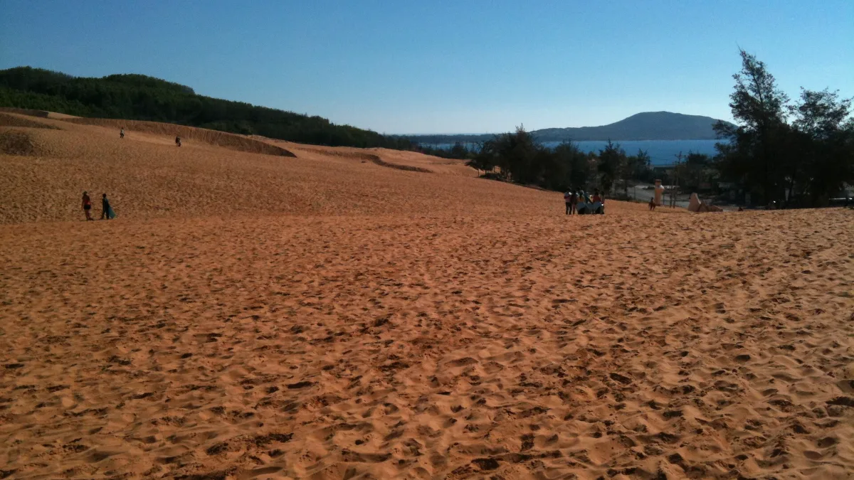 Sand dunes near Mui Ne, Phan Thiet