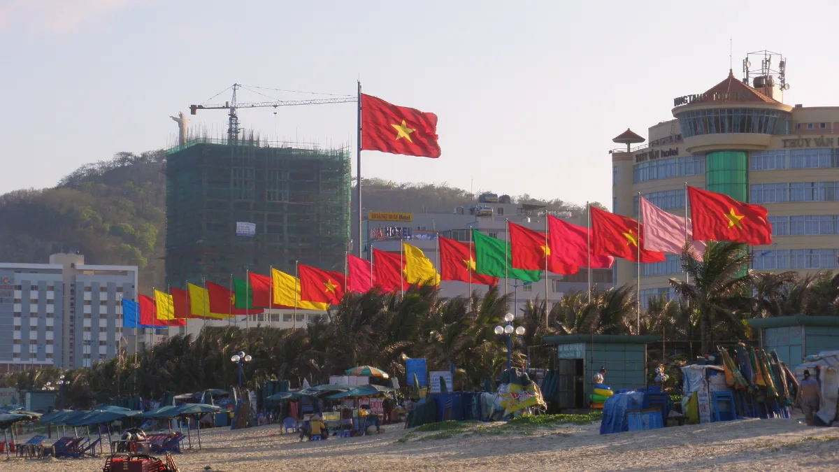 Back Beach (Bai Sau) in Vung Tau
