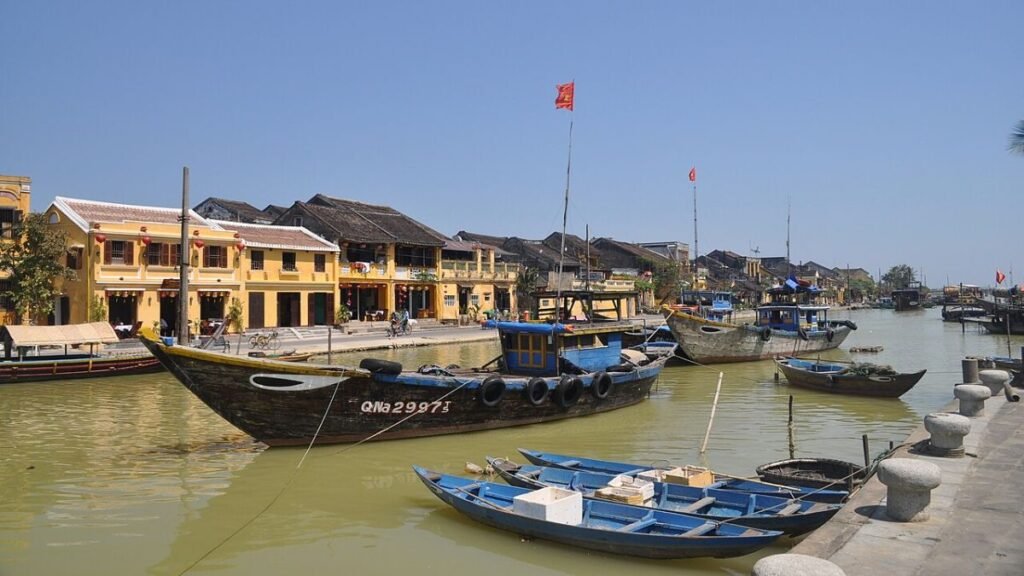 Hoi An riverfront by day
