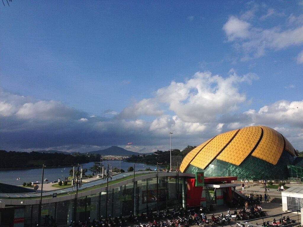 Flower dome in Da Lat