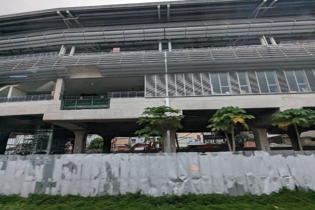 Thao Dien metro station, a short drive from Eaton Park
