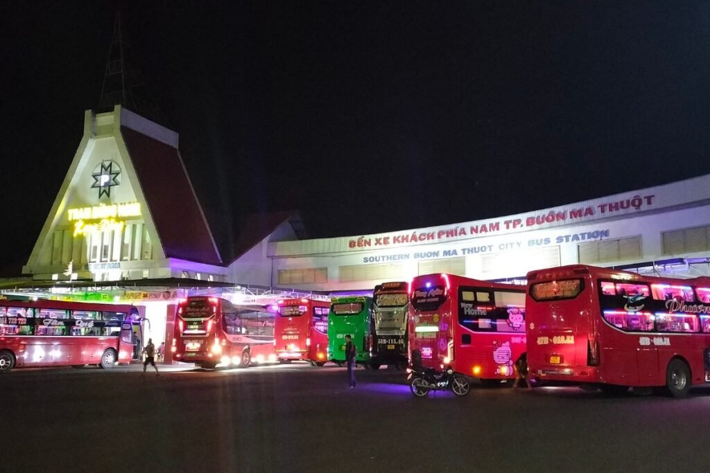 The southern bus station in Buon Ma Thuot