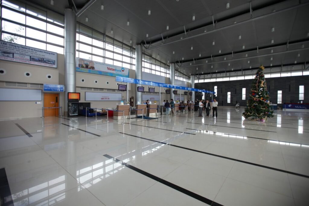 Buon Ma Thuot Airport, about 20 minutes from EraCity