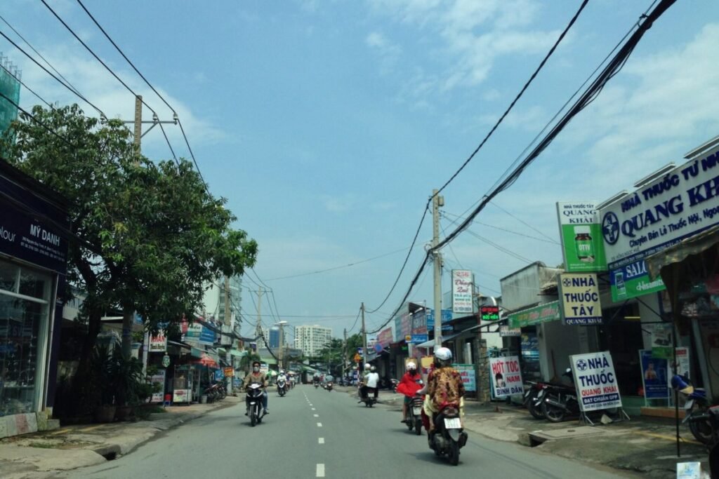 Nguyen Duy Trinh Street in Binh Trung, near Gladia Heights