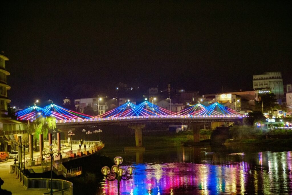 Bang Giang bridge in Cao Bang city