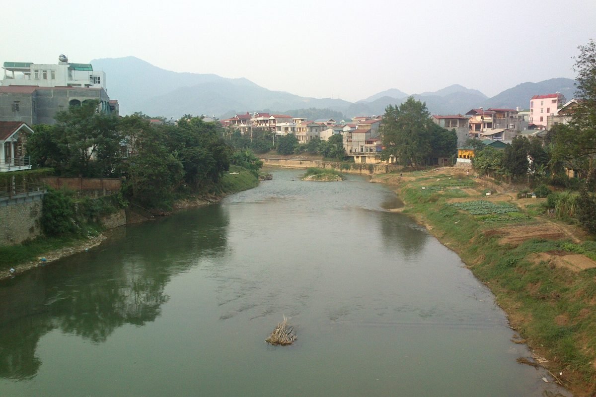 The Hien River in Cao Bang, near Golden Square 2-bedroom social housing