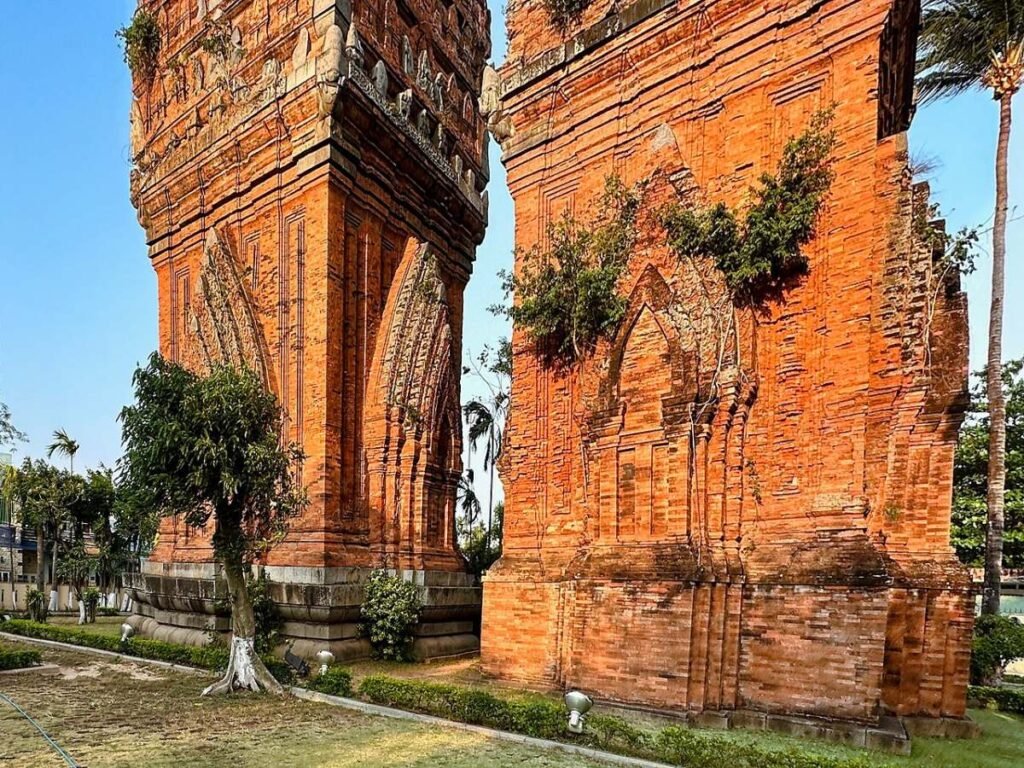 Twin Cham towers in Quy Nhon