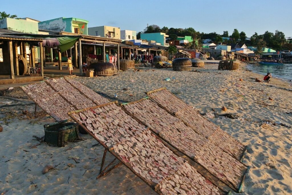 The fishing village at An Thoi below Hillside Residence