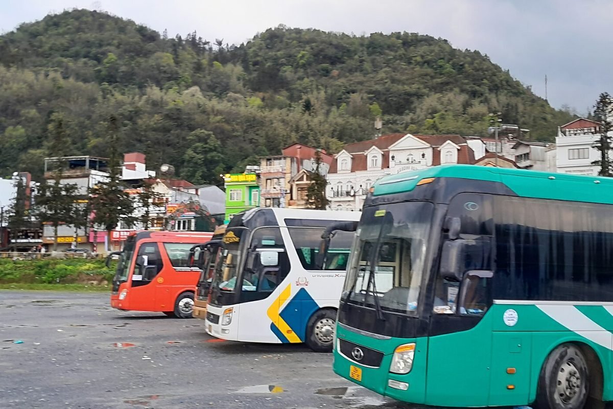 Sa Pa town in the mountains, home of Irista Hill Sapa 1-bedroom apartments