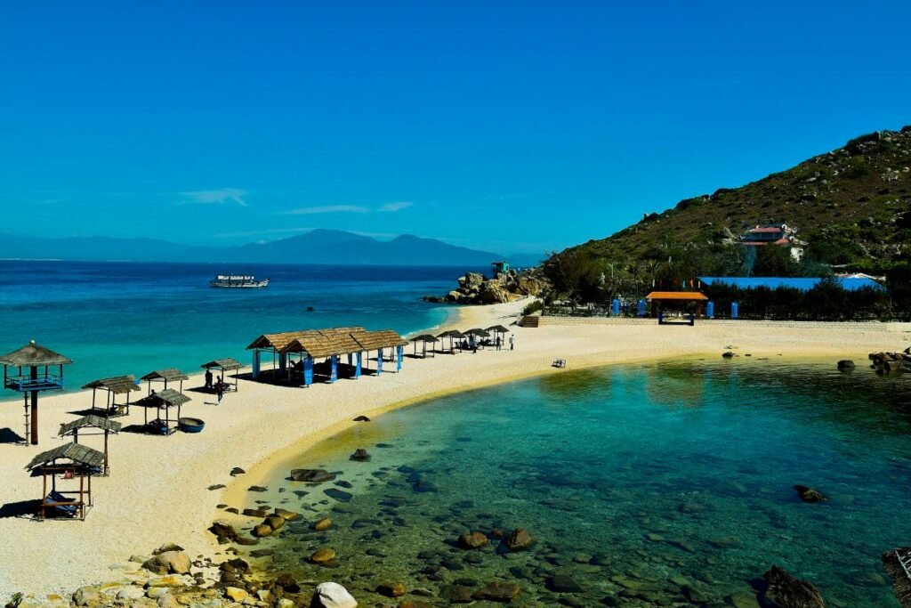 Hon Noi island in Nha Trang Bay, part of the sea view from Libera Nha Trang