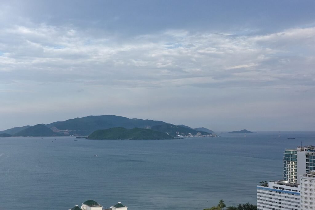 Nha Trang Bay, the view from Libera’s seafront towers
