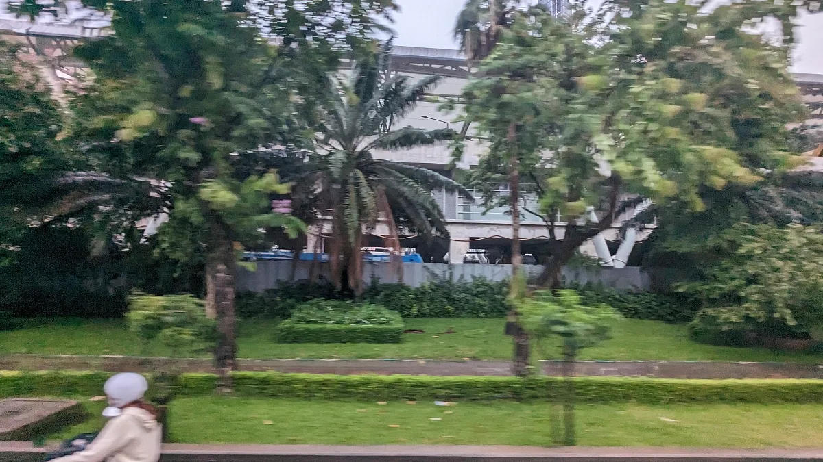 Thao Dien station on Metro Line 1 along Hanoi Highway