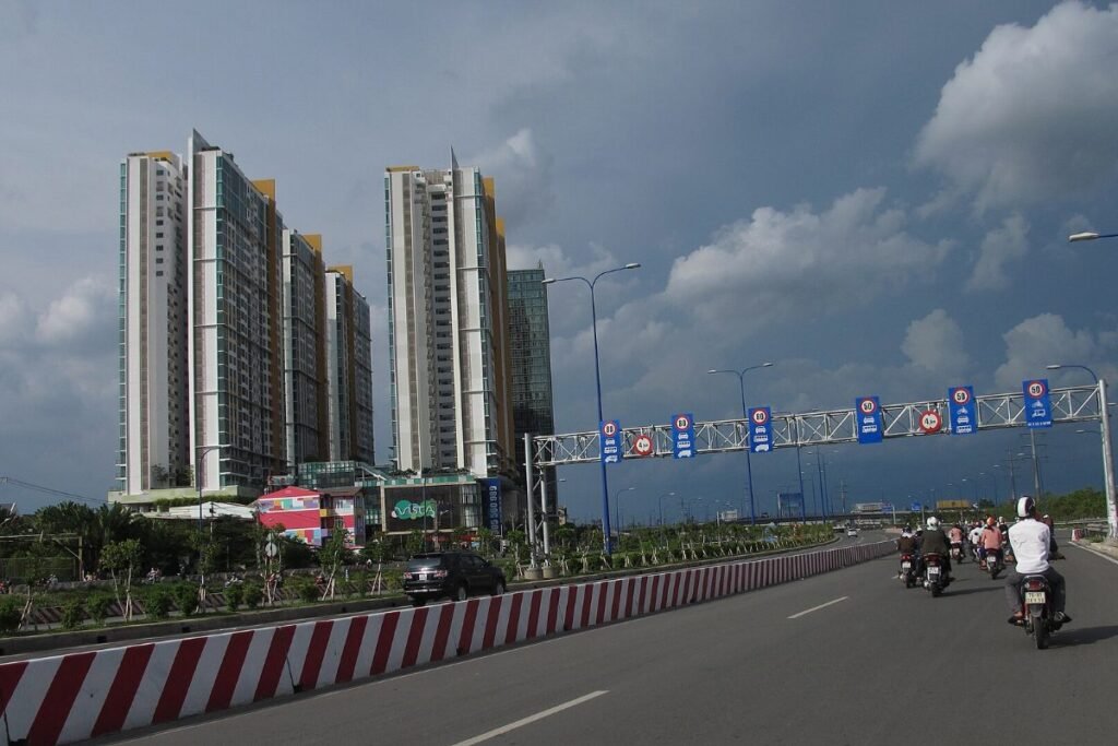 The An Phu area near The Global City and Masteri Park Place