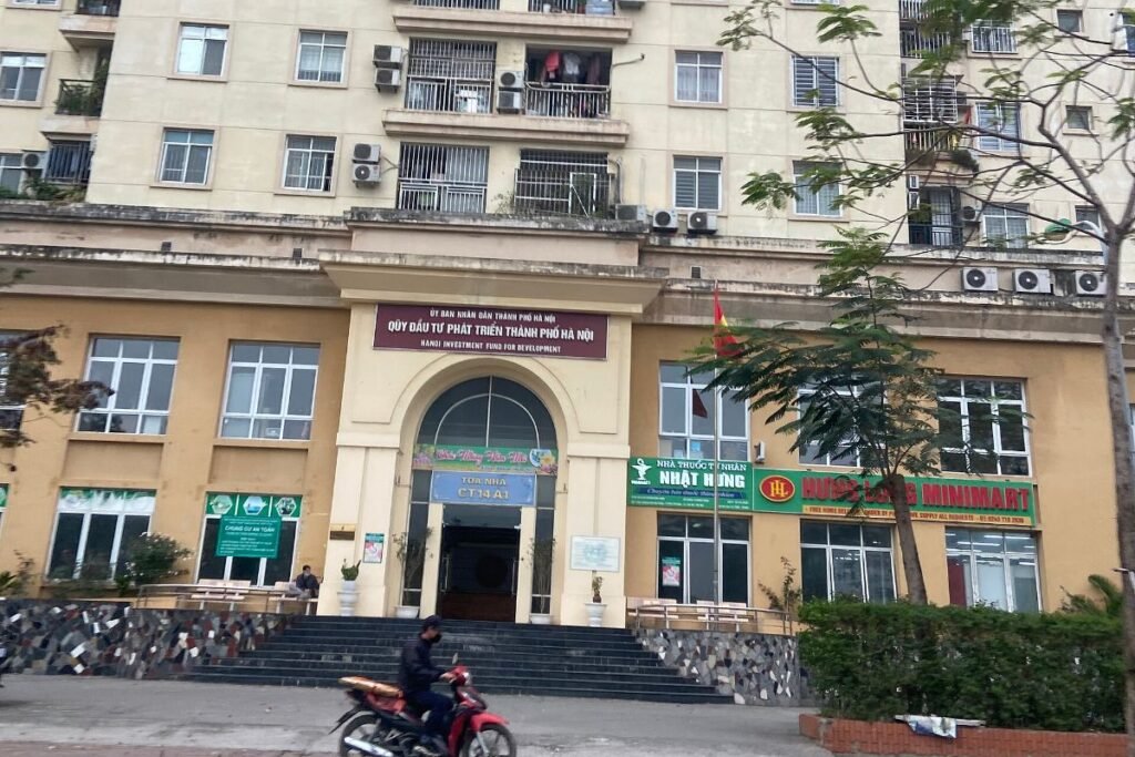 Road near The Global City in the east of Ho Chi Minh City