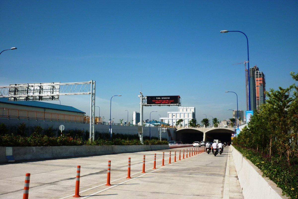 The Saigon River Tunnel, minutes from New City Thu Thiem
