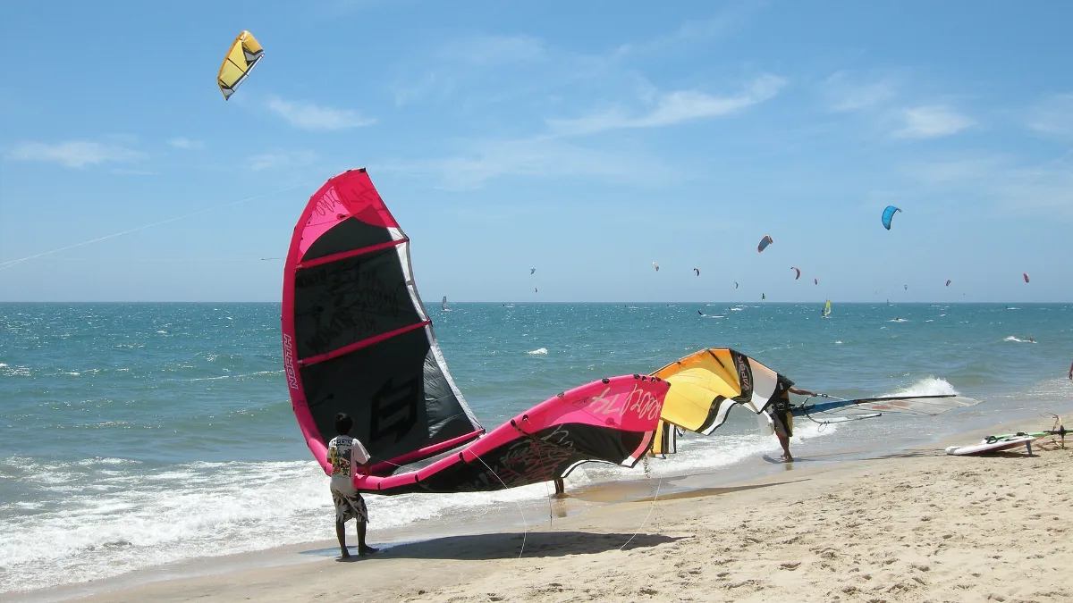 Mui Ne beach near Ocean Vista and Sea Links City