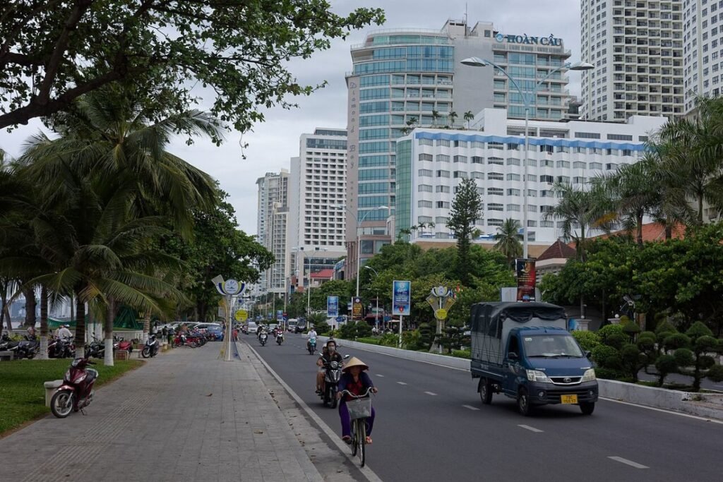 Street in central Nha Trang