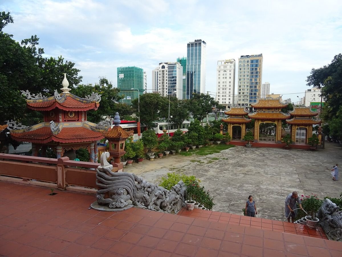 Seafront towers in Da Nang