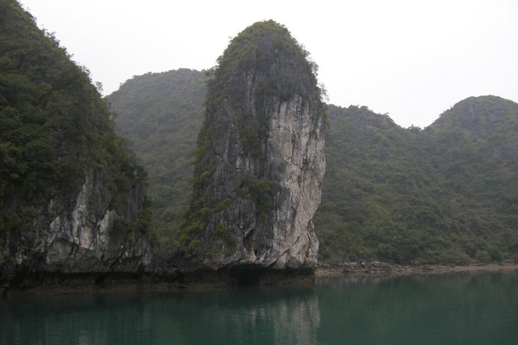 Tall karst in Ha Long Bay
