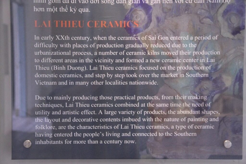 Lai Thieu ceramics, a craft the neighbourhood around SkySOLIS is known for