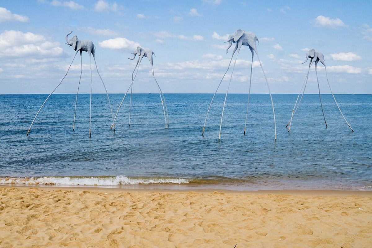 Blue water at Phu Quoc