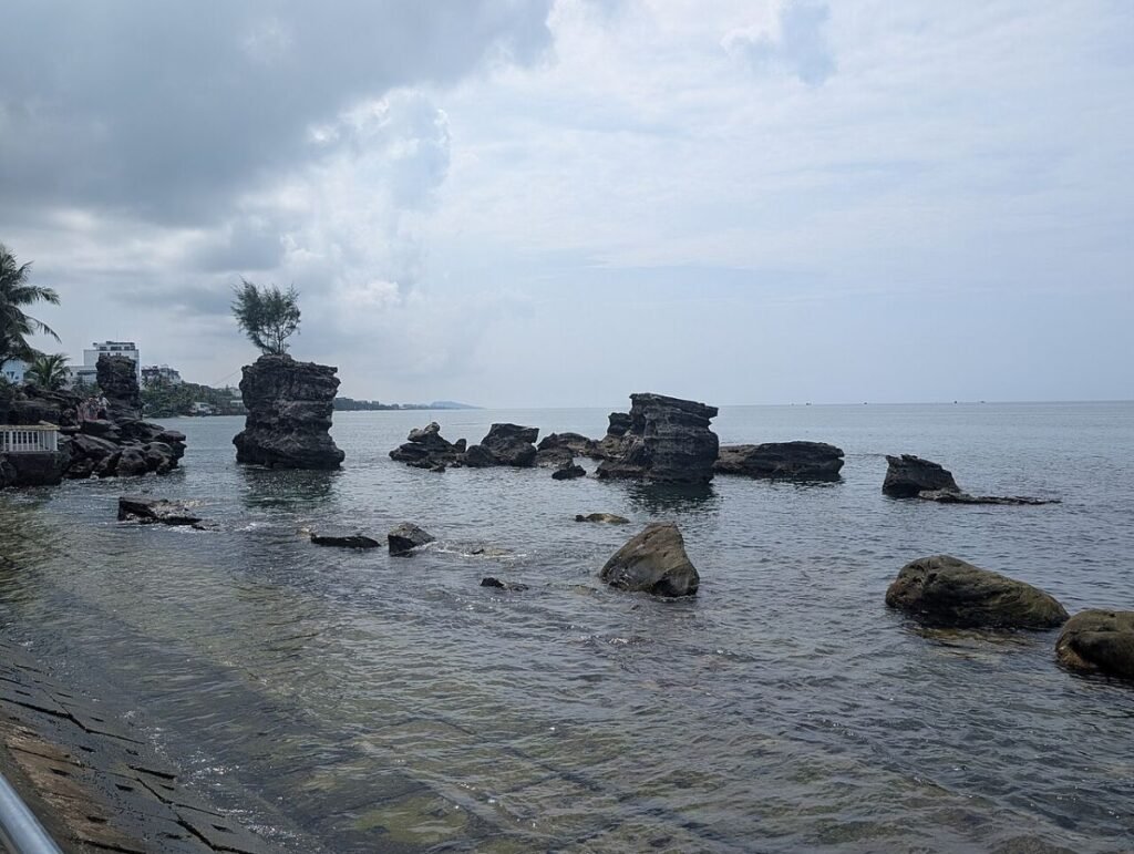 Rocky shore on Phu Quoc