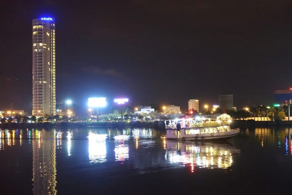 The Han River in Da Nang, beside Sun Cosmo Residence