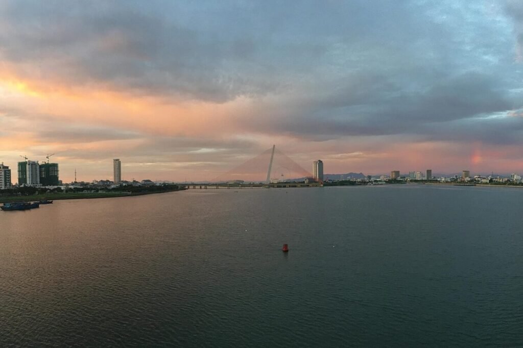 Da Nang along the Han River near Sun Cosmo Residence