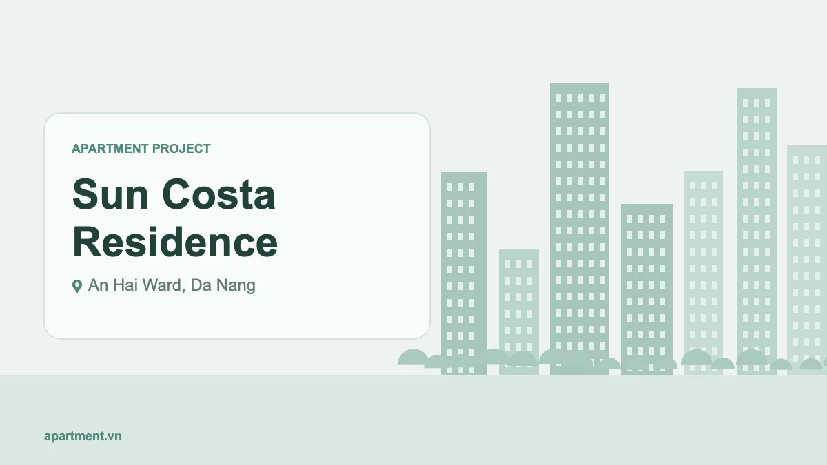 Sun Costa Residence apartment project in An Hai Ward, Da Nang
