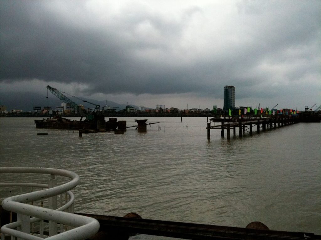 Storm clouds over the Han River