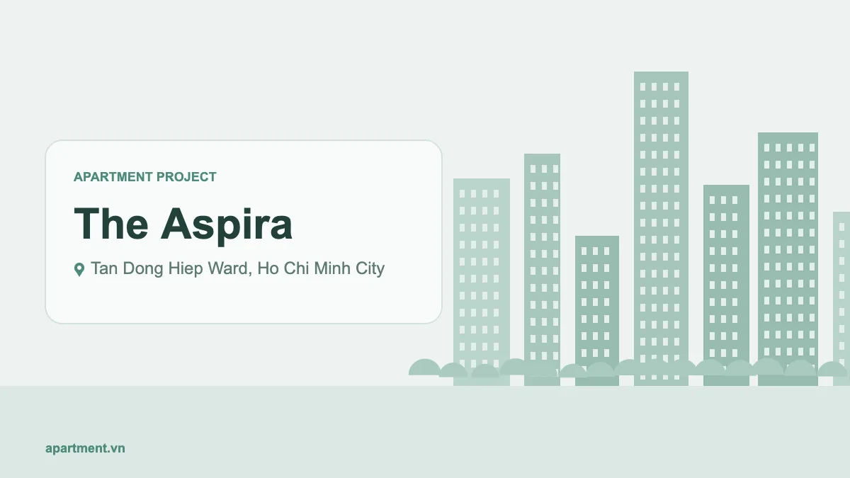 The Aspira apartment project in Tan Dong Hiep Ward, Ho Chi Minh City