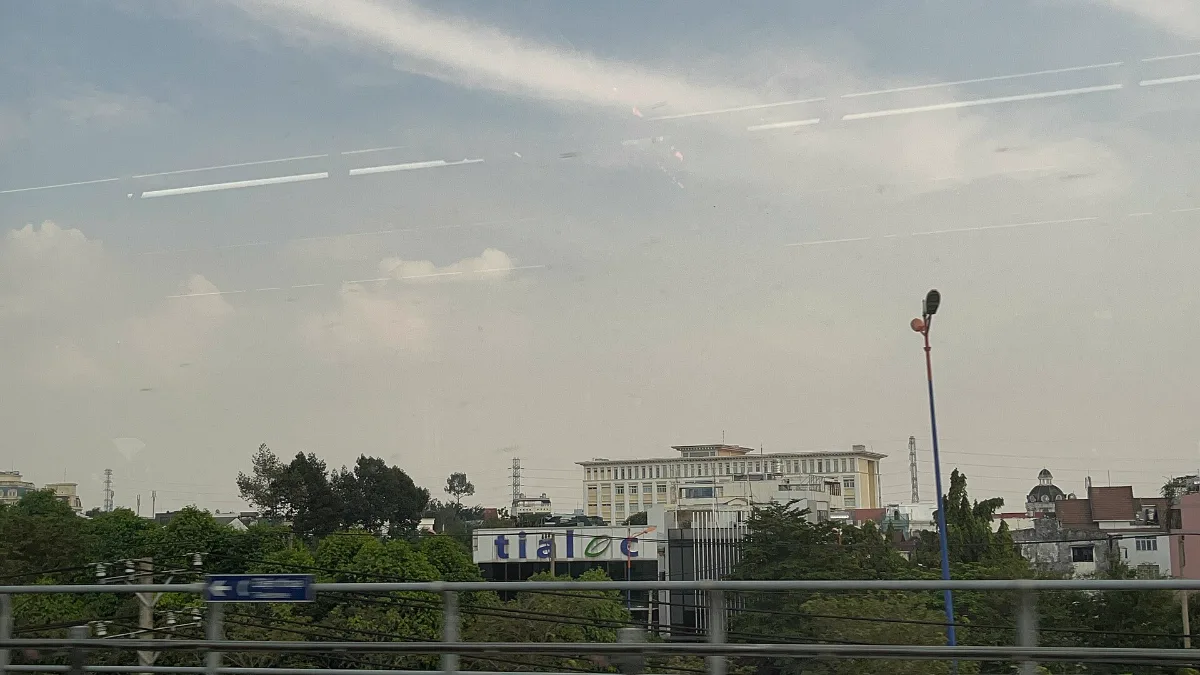 Metro Line 1 station in Ho Chi Minh City